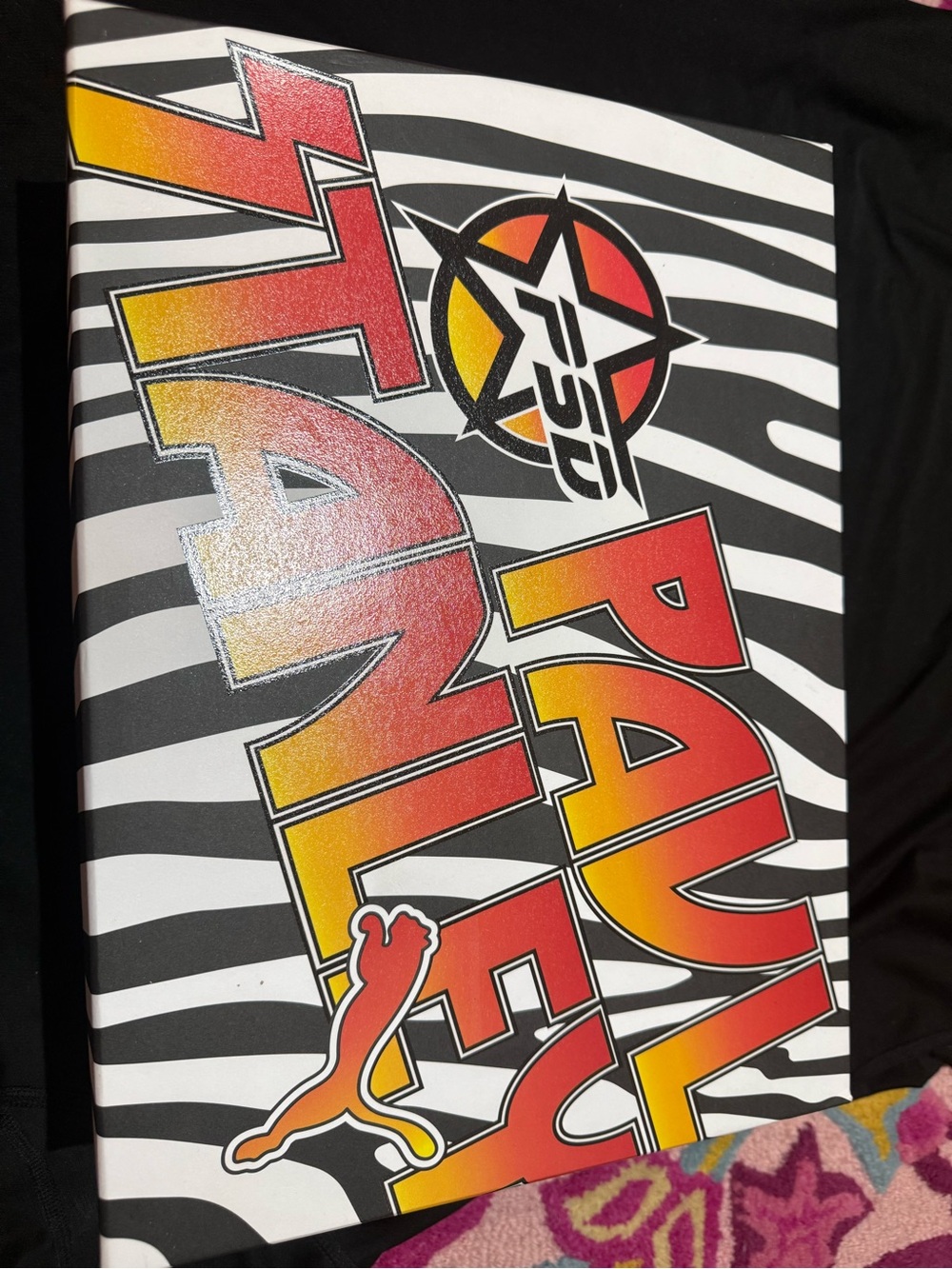 PUMA x Paul Stanley Ralph Sampson Mid sneakers featuring a zebra print & leopard - Picture 7 of 7